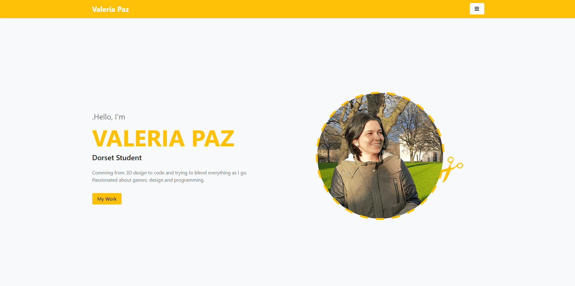 Projeto de Faculdade — CV Concept